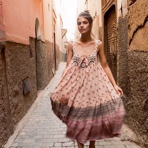 Spell Lionheart Strappy Dress